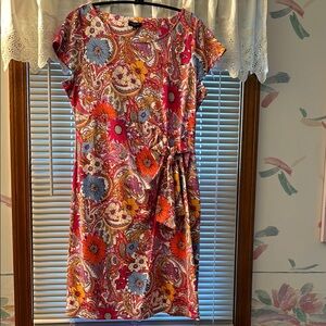 Talbot’s multi-colored dress